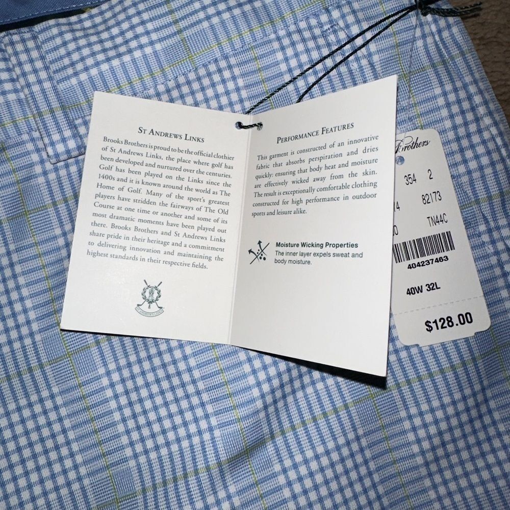 NWT Limited Edition St. Andrews Links X Brooks brothers - Picture 7 of 8